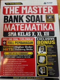Image of The Master Bank Soal Matematika SMA