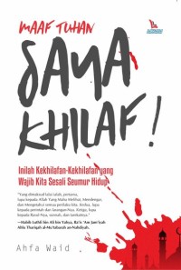 Image of Maaf tuhan aku khilaf
