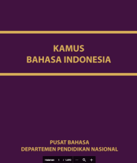 Image of Kamus Bahasa Indonesia